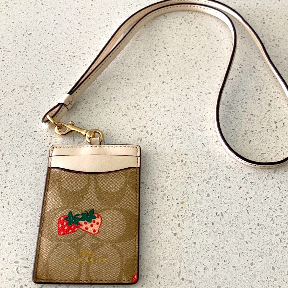 Coach ID card holder